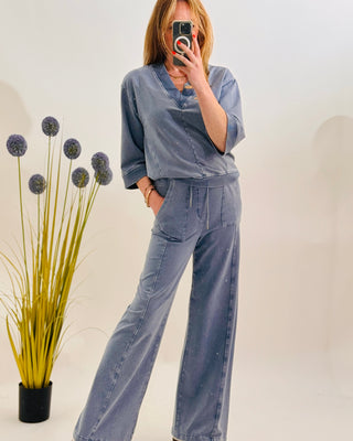 Olivia Two Piece ‘Denim Blue'