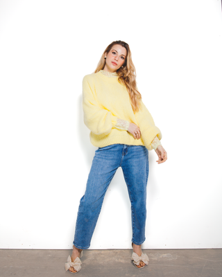 Cici Petit Knit Jumper ‘Lemon’