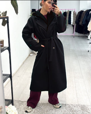 Jana Wool Coat 'Black'