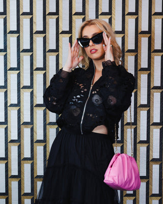 VB Lace Bomber Jacket ‘Black’