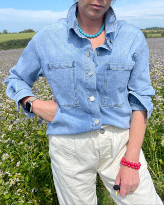 Louise Denim Shirt 'Classic Denim'