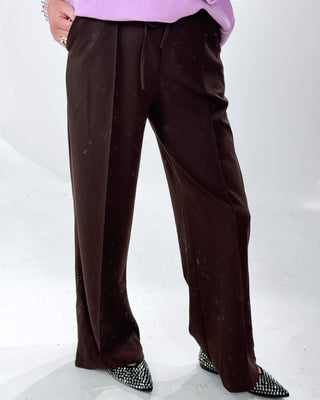 Palazzo Trousers 'Brown'