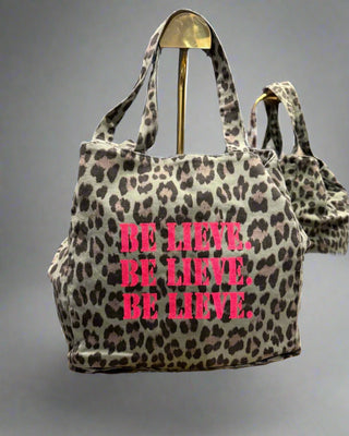 Animal Print Hold All Bag