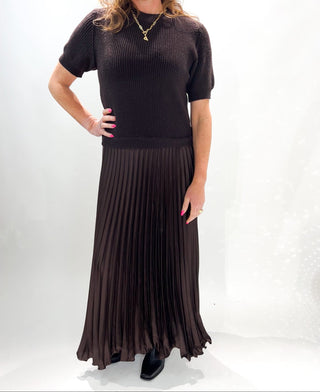 Jonie Dress 'Dark Brown'