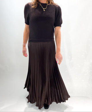 Jonie Dress 'Dark Brown'