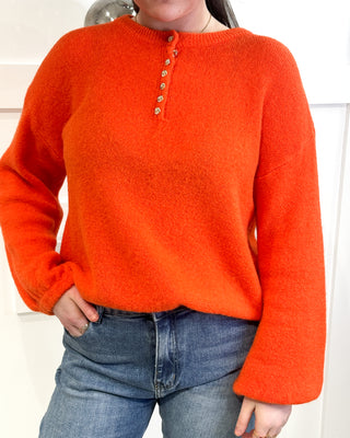 Lora Knit 'Flame Orange'