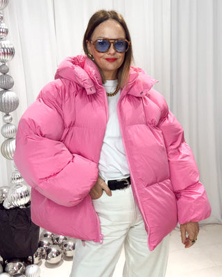 April Puffa Coat 'Pink'