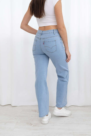 Maisie Denim straight  Leg Jeans