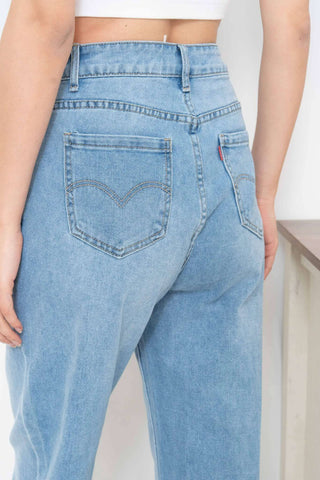 Maisie Denim Barrel Leg Jeans