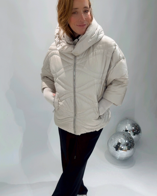 Emma Puffa Coat 'Cream'