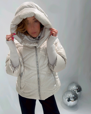 Emma Puffa Coat 'Cream'