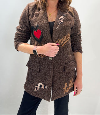 DeeDee Soft Blazer 'Brown'