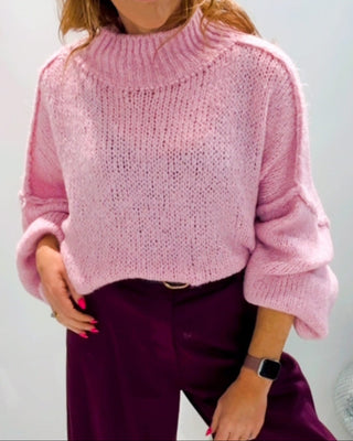 Cici Knit Jumper 'Soft Pink'