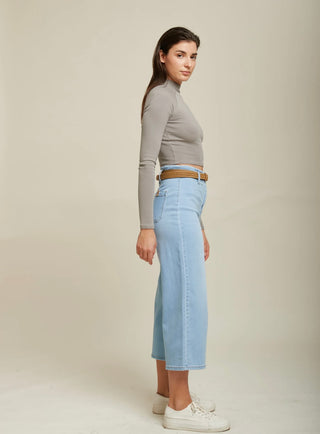 Faye cropped jean ‘Light Blue’