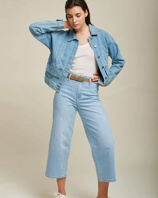 Faye cropped jean ‘Light Blue’