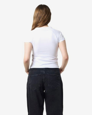 Noisy May Basic T-shirt 'White'