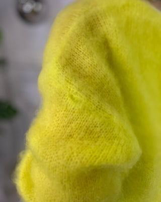 Maggie Lux Kid Mohair Jumper 'Neon Yellow'