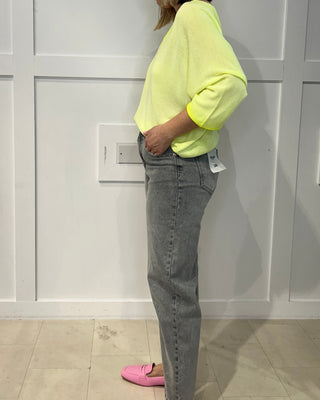 Skye Knit Jumper ‘Neon Yellow’