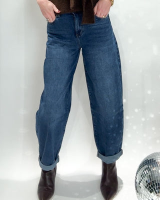 Nancy Balloon Leg Jeans 'Classic Denim'