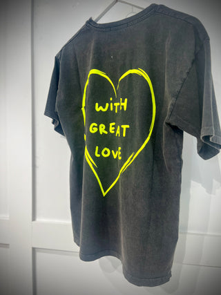 Willow Love T-shirt ‘Anthracite’