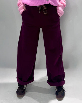 Dana Jersey Balloon 'Burgundy'