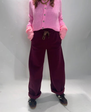 Dana Jersey Balloon 'Burgundy'