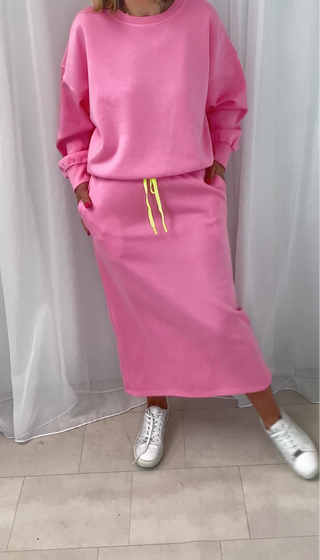 Rene Sweater Skirt ‘Pink’
