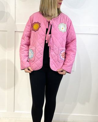 Viva Rose Lighted Quilted Jacket ‘Pink’