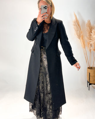 Layla Long Coat 'Black'