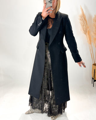 Layla Long Coat 'Black'