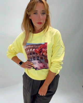 Dolce Vita Sweatshirt 'Lemon'