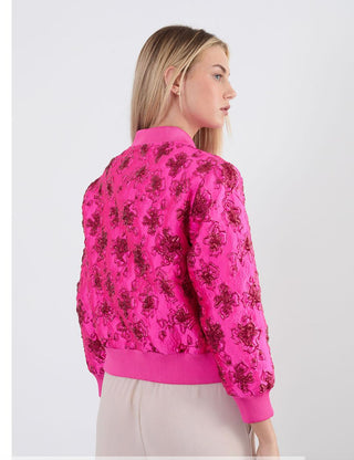 Elma Bomber Jacket ‘Fuschia Pink’