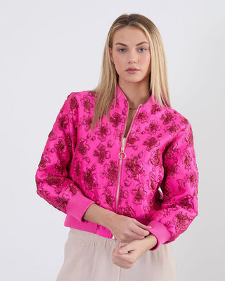 Elma Bomber Jacket ‘Fuschia Pink’