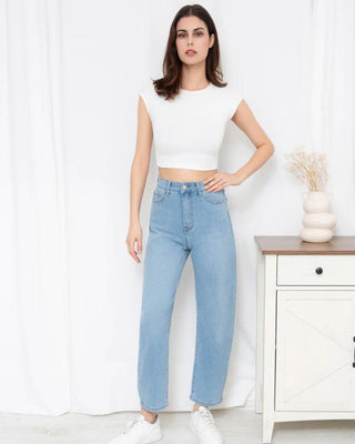 Eloise Denim Barrel Leg Jeans