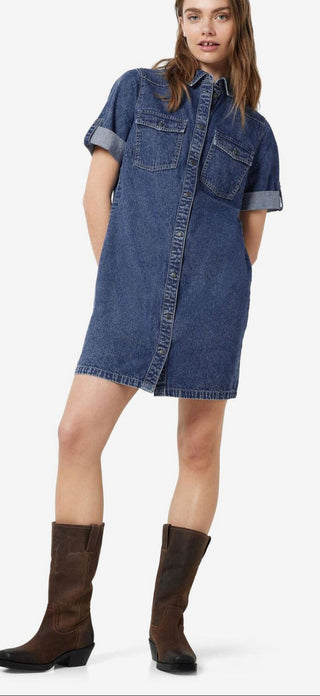 Denim Uma Shirt Dress ‘Blue Denim’