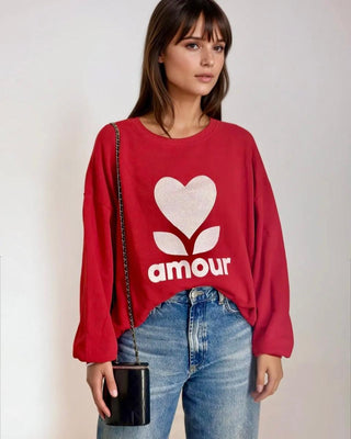 Amour Sweater ‘Red’