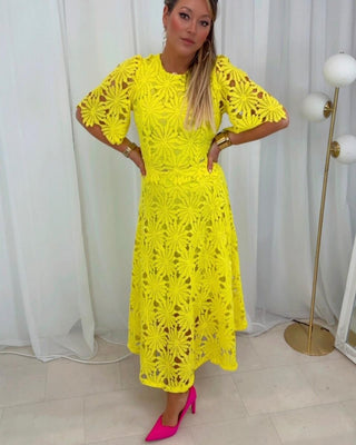 Heidi Top and Skirt Occasion Ensemble ‘Yellow’