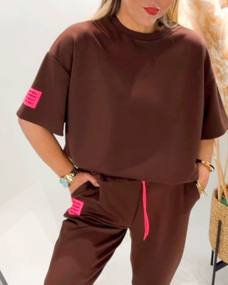Frankie Luxury Lounge Ensemble 'Brown'