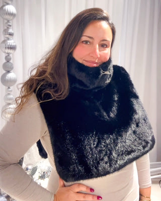 Fur Collar Accessory 'Black'