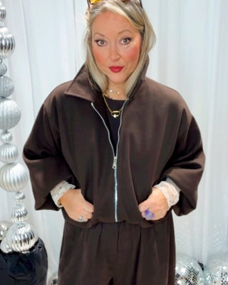 Olga Bomber Jacket 'Brown'