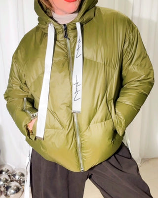 Bella Puffa Coat 'Pistacchio Green'