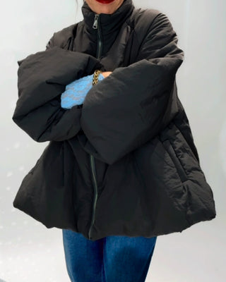 Jolie Light Puffa Jacket 'Black'