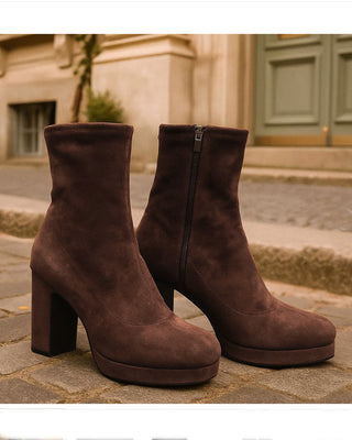Sofia Rant & Rave Sock Boots 'Brown'