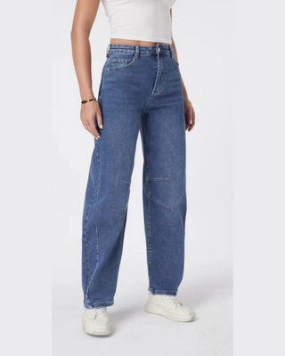 Dee’s Denim Knee Stitching Jeans ‘Blue’