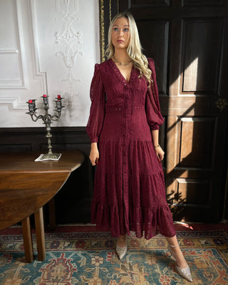 Rose Dress 'Burgundy'