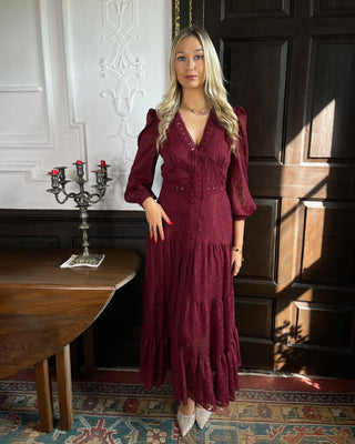 Rose Dress 'Burgundy'