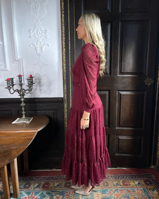 Rose Dress 'Burgundy'