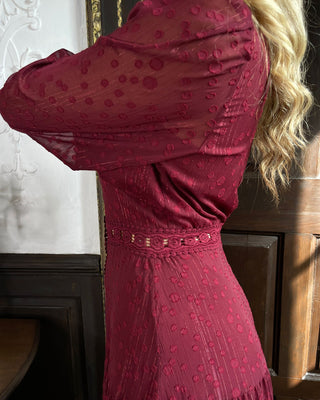 Rose Dress 'Burgundy'