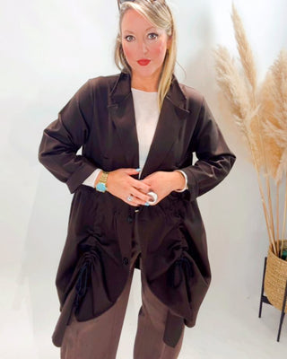 Brid Long Jacket 'Brown'