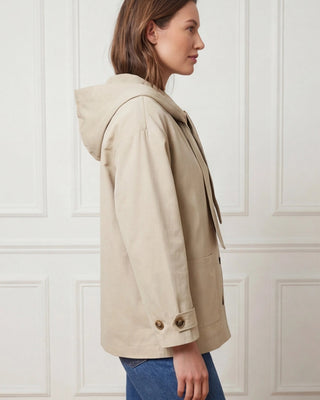 Eva Hooded Jacket 'Beige'